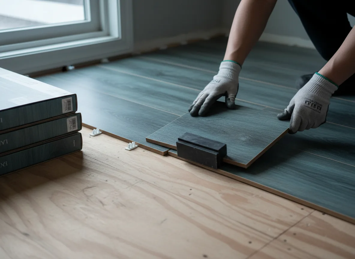 Luxury Vinyl Plank Installation company in Makoti, ND